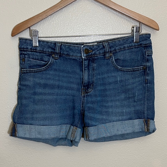 Caslon Blue Boyfriend Jean Shorts - Picture 1 of 9